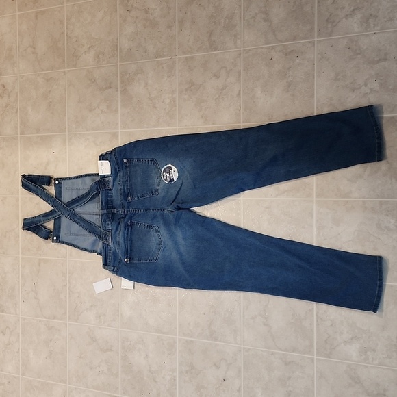 NWT Wallflower womens overalls size L insta stretch - Picture 5 of 7